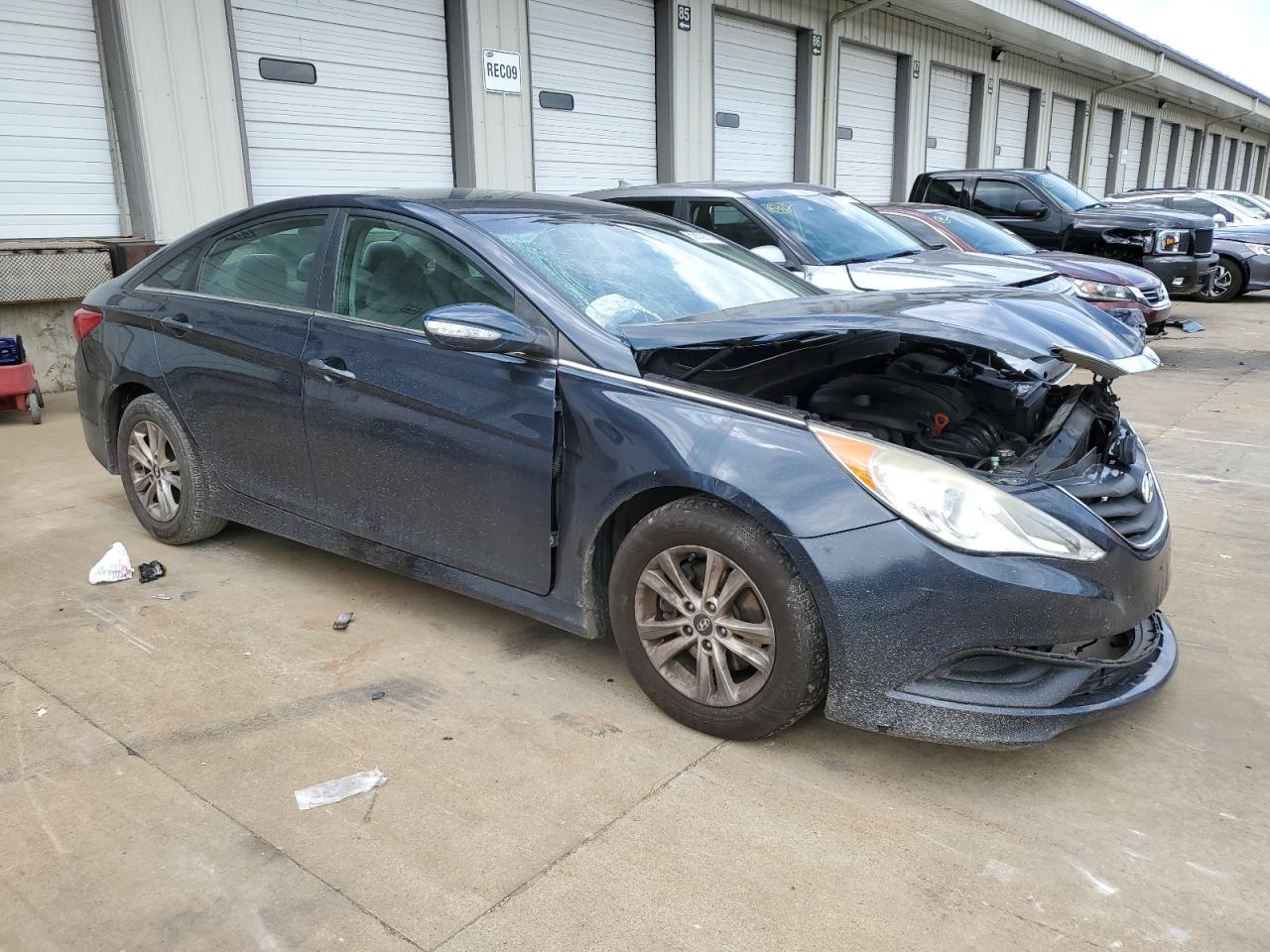 Lot #2857898919 2014 HYUNDAI SONATA GLS