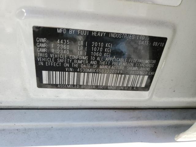 2011 Subaru Legacy 2.5I Limited VIN: 4S3BMBK65B3220049 Lot: 59008854