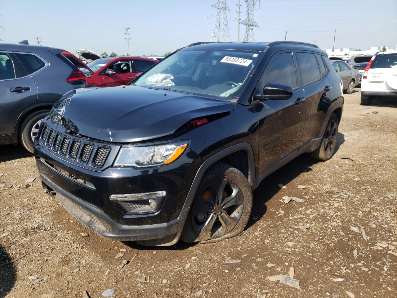 2019 Jeep Compass Latitude vin: 3C4NJDBB4KT601359