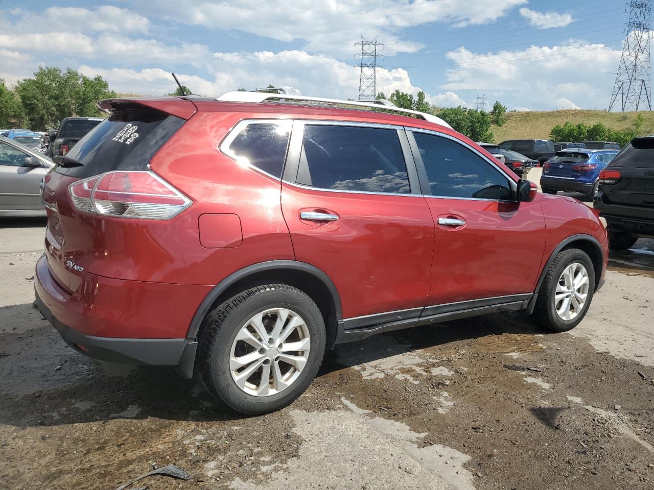 2015 Nissan Rogue S vin: 5N1AT2MK1FC781455