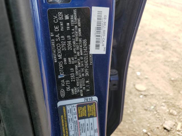 2020 KIA FORTE FE - 3KPF24AD2LE142486