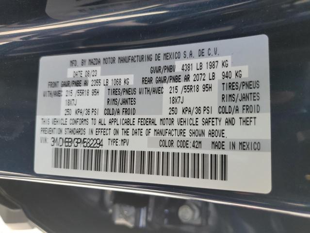 2023 Mazda Cx-30 Select VIN: 3MVDMBBM3PM582294 Lot: 58748224