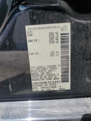 1N4BL4DVXMN353485 Nissan Altima SV 12