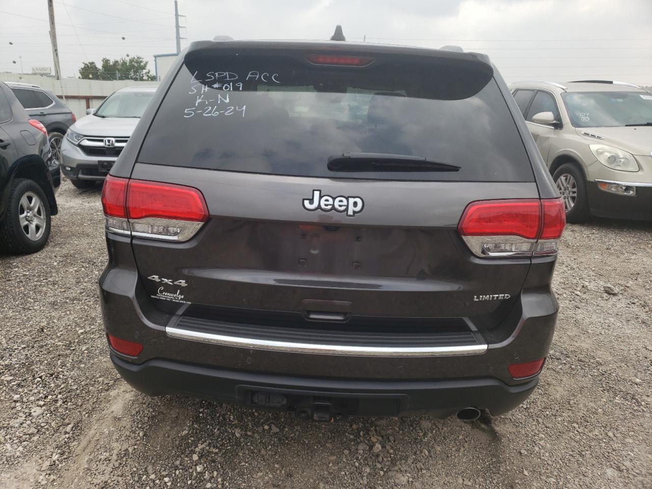 2018 Jeep Grand Cherokee Limited vin: 1C4RJFBG9JC389593