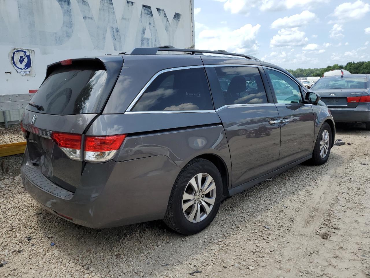 5FNRL5H65GB067385 2016 Honda Odyssey Exl