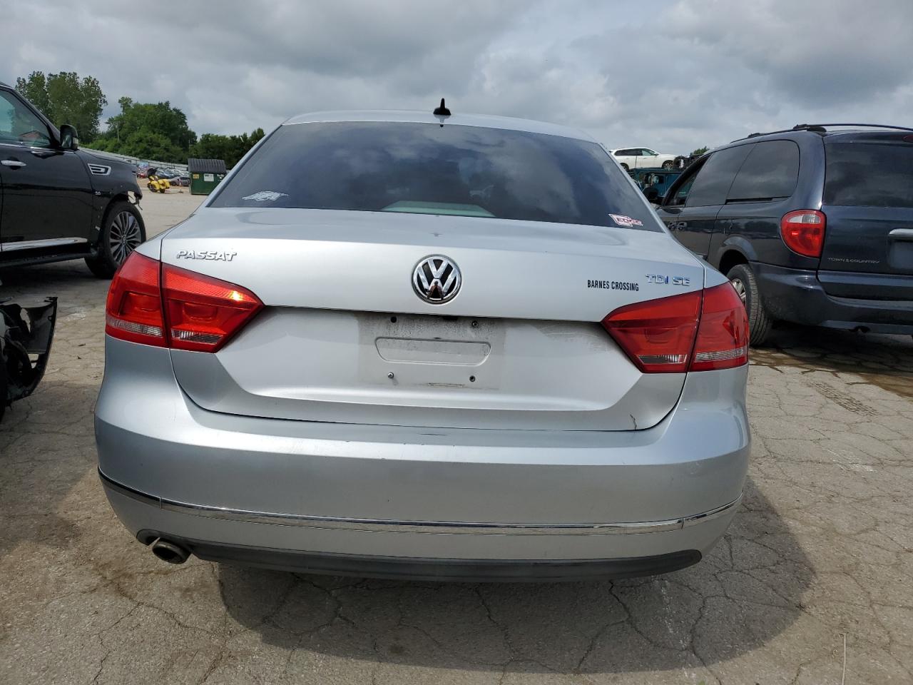 2014 Volkswagen Passat Se vin: 1VWBN7A38EC115234