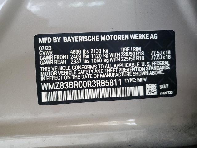 2024 Mini Cooper S Countryman All4 VIN: WMZ83BR00R3R85811 Lot: 61024384