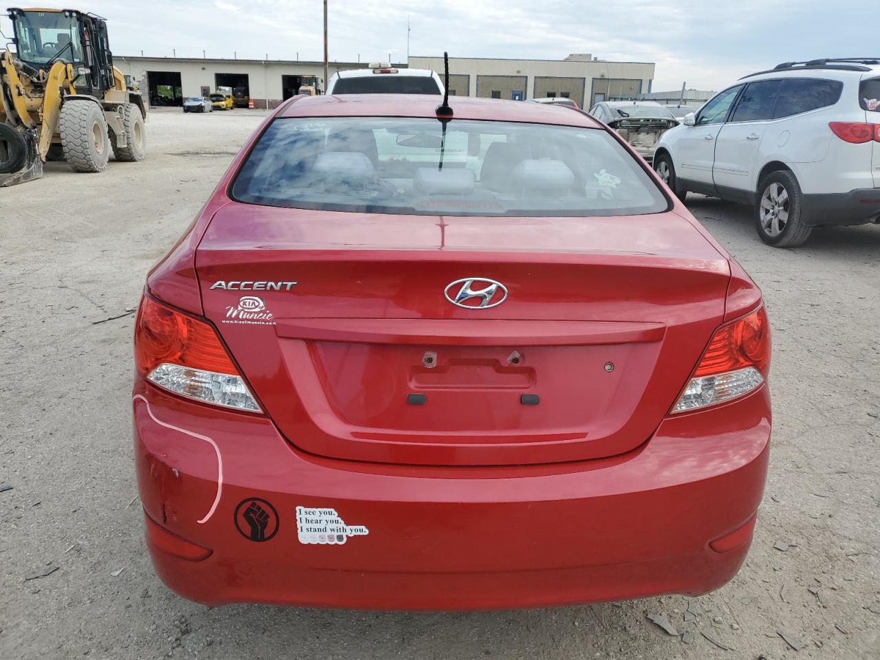 KMHCT4AE2EU588954 2014 Hyundai Accent Gls