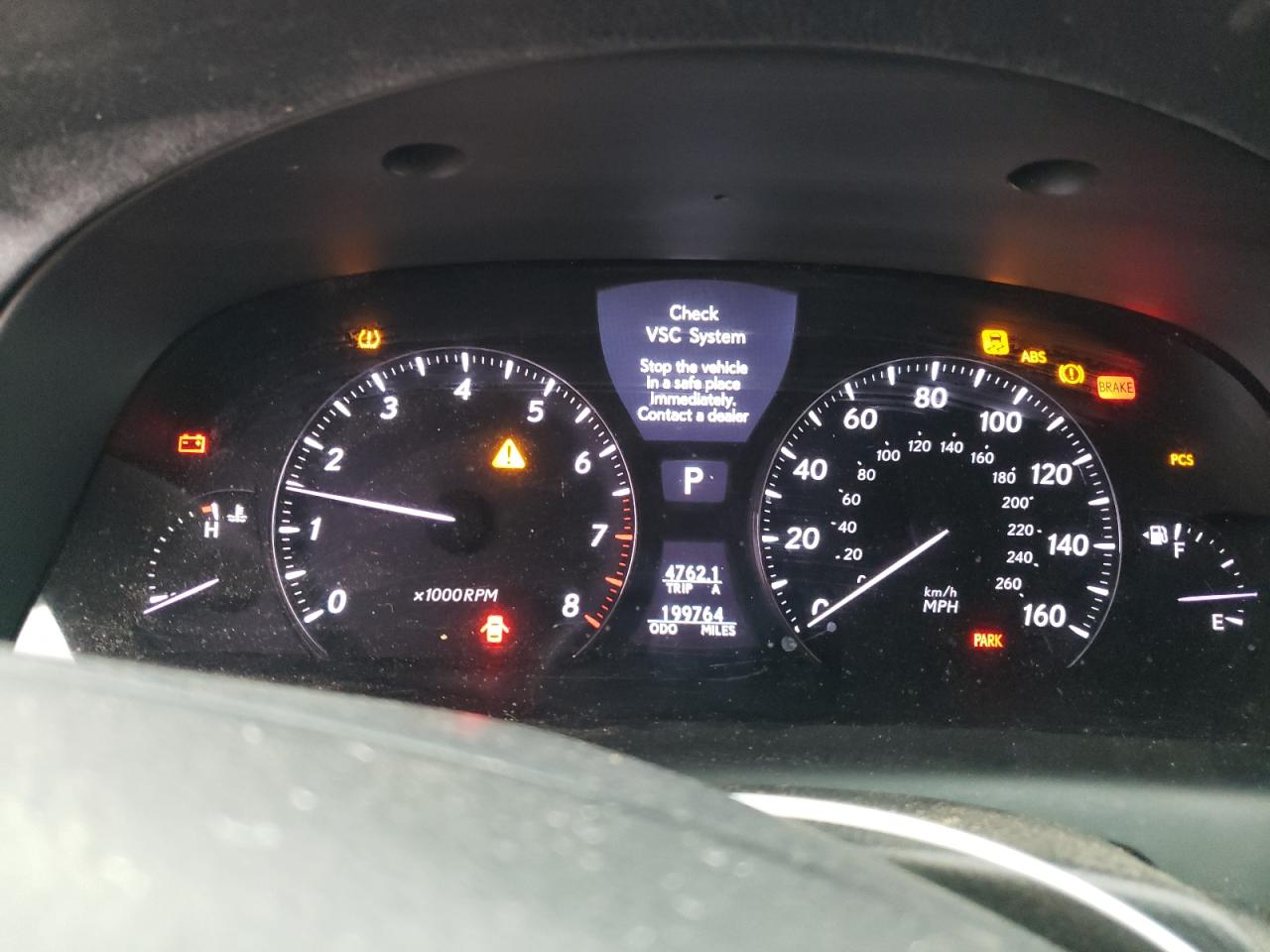 JTHGL46F875000302 2007 Lexus Ls 460L