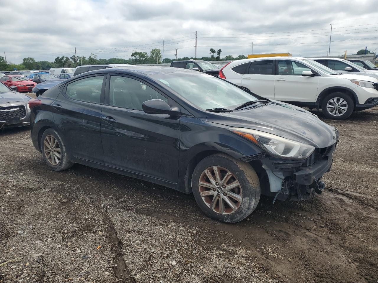 2014 Hyundai Elantra Se vin: KMHDH4AEXEU057037