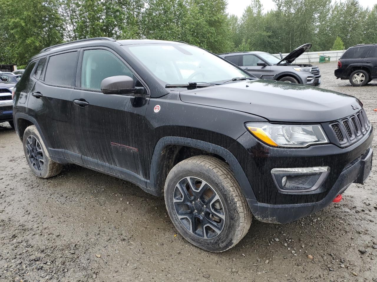 2019 Jeep Compass Trailhawk vin: 3C4NJDDB1KT650838