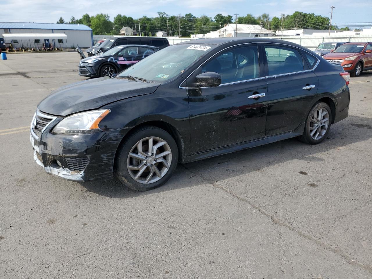 2014 Nissan Sentra S vin: 3N1AB7AP9EY248511