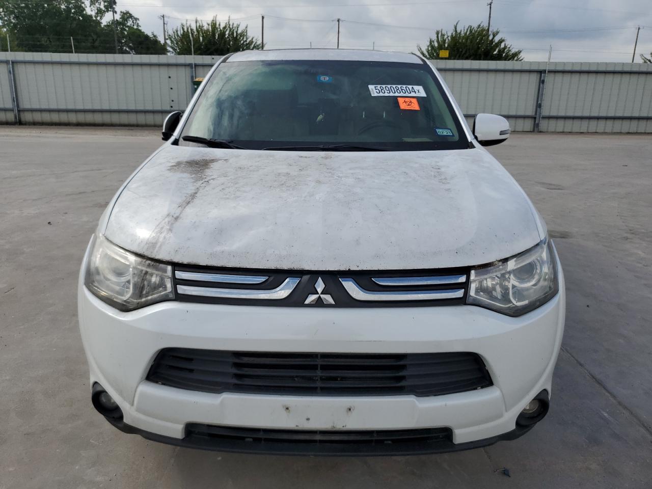 2014 Mitsubishi Outlander Gt vin: JA4JZ4AX8EZ001939