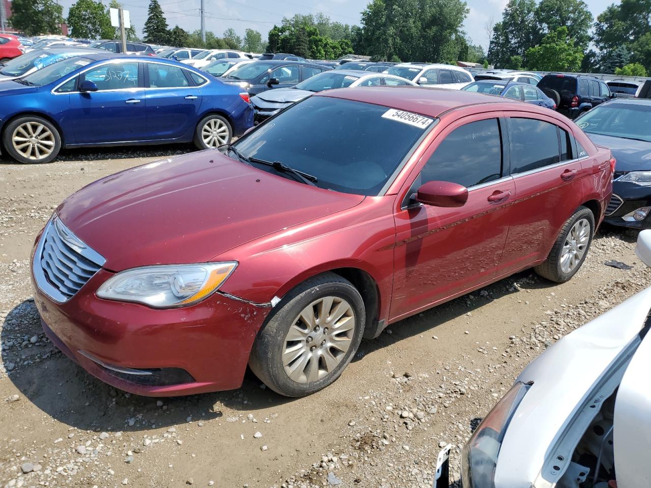 2014 Chrysler 200 Lx vin: 1C3CCBAB1EN168275