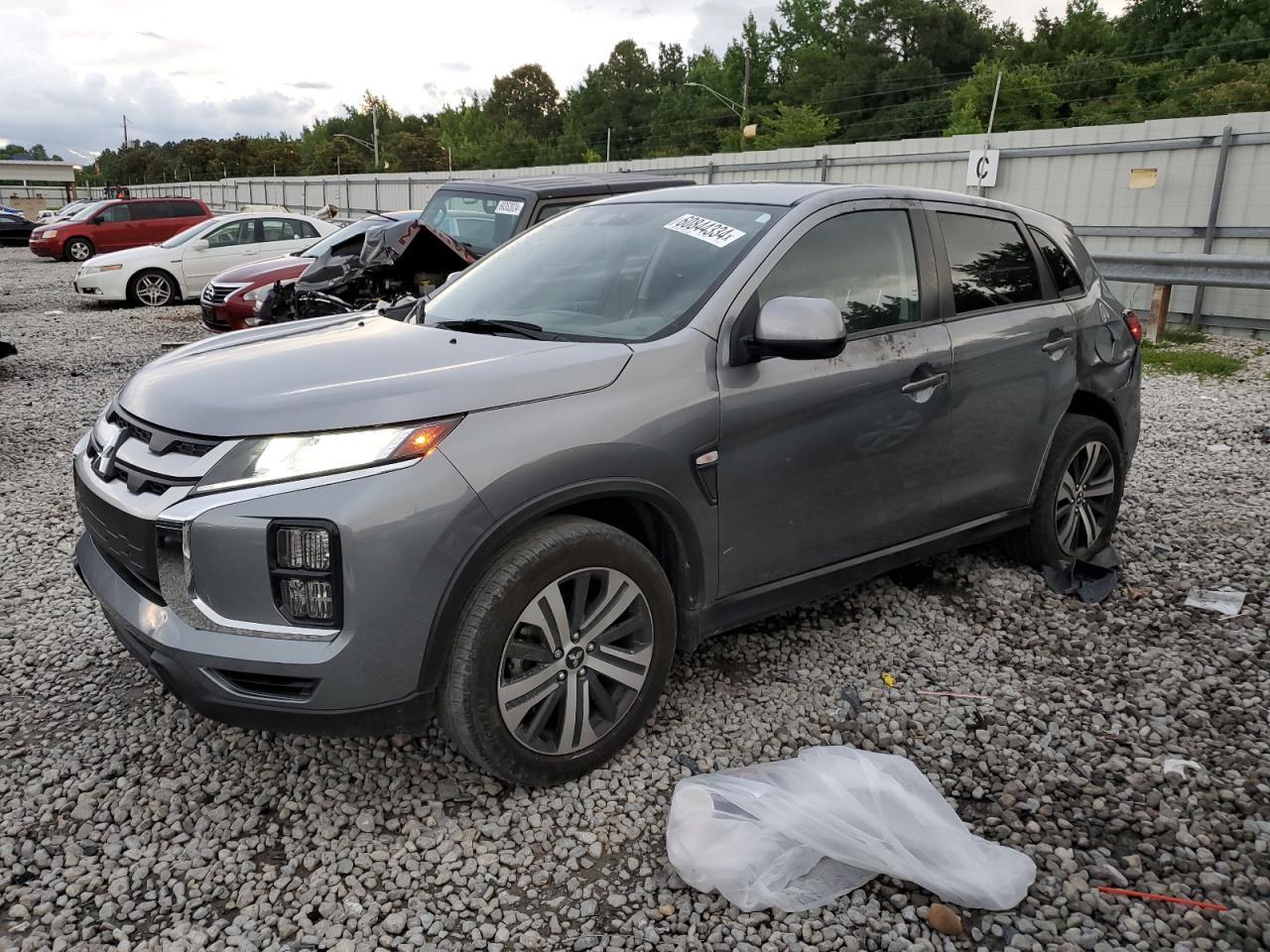 2022 Mitsubishi Outlander Sport Es vin: JA4APUAU5NU004516