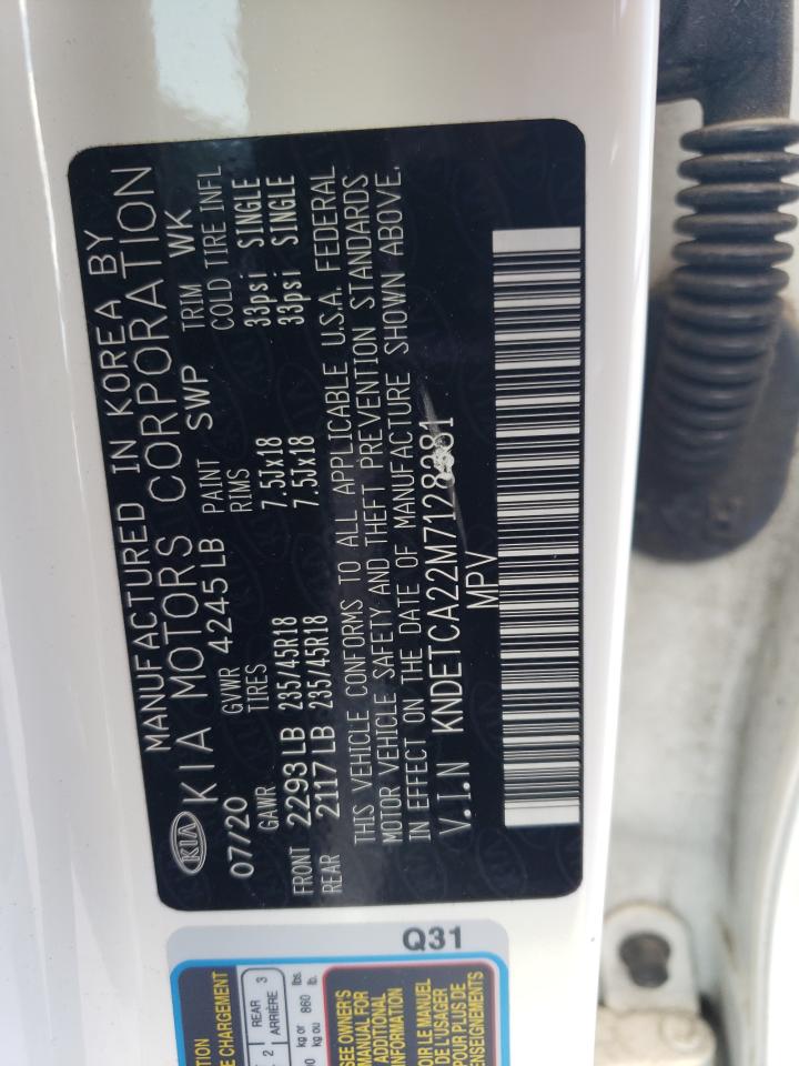 KNDETCA22M7128381 2021 Kia Seltos Sx