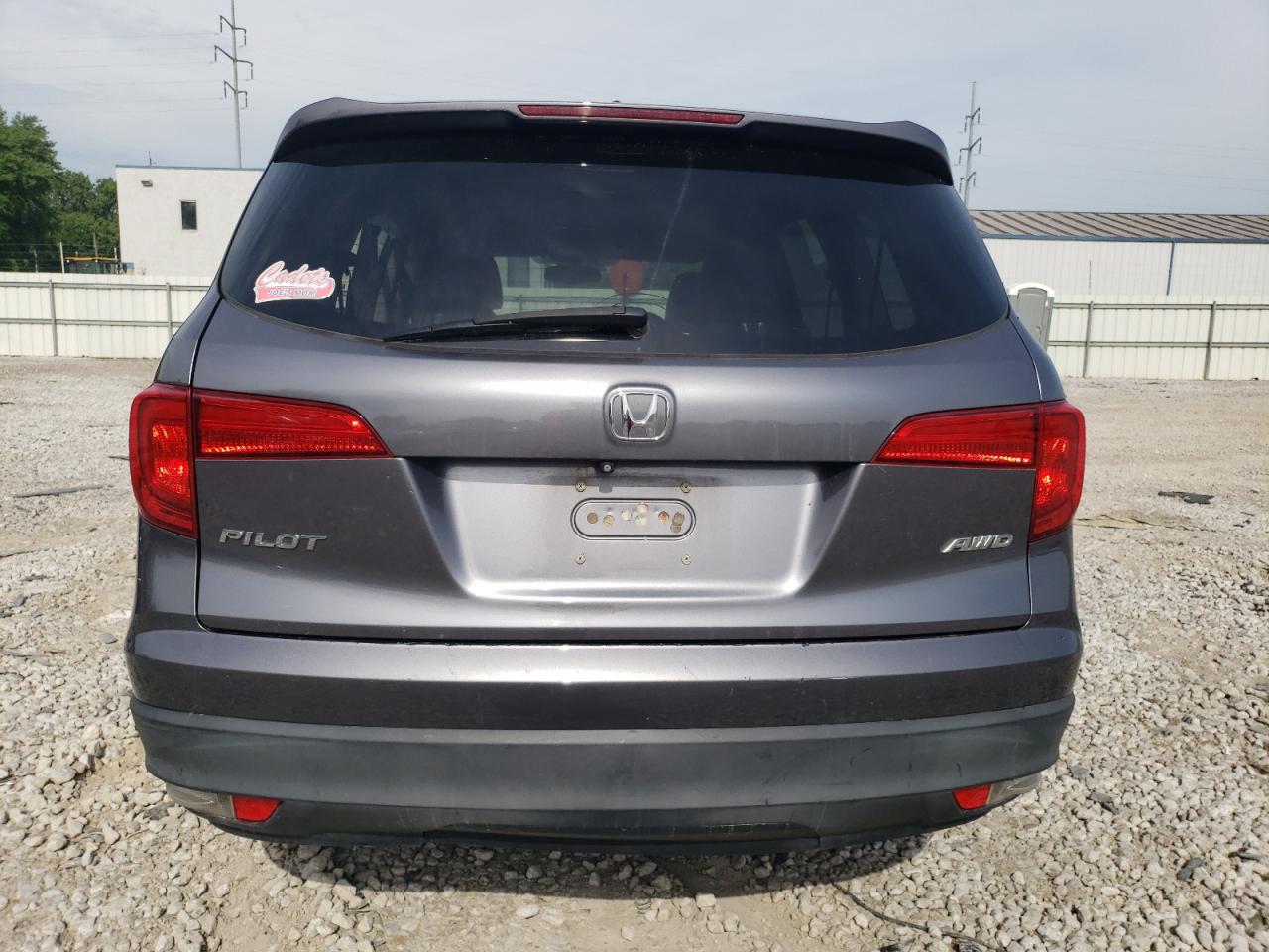 5FNYF6H57GB002389 2016 Honda Pilot Exl