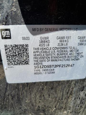 2023 Chevrolet Malibu Lt VIN: 1G1ZD5ST2PF212947 Lot: 60932384