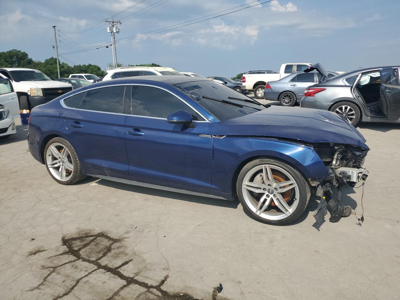 2018 Audi A5 Prestige S-Line vin: WAUFNCF58JA010459