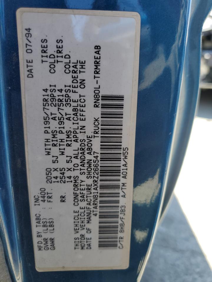 4TARN81AXRZ266547 1994 Toyota Pickup 1/2 Ton Short Wheelbase Stb