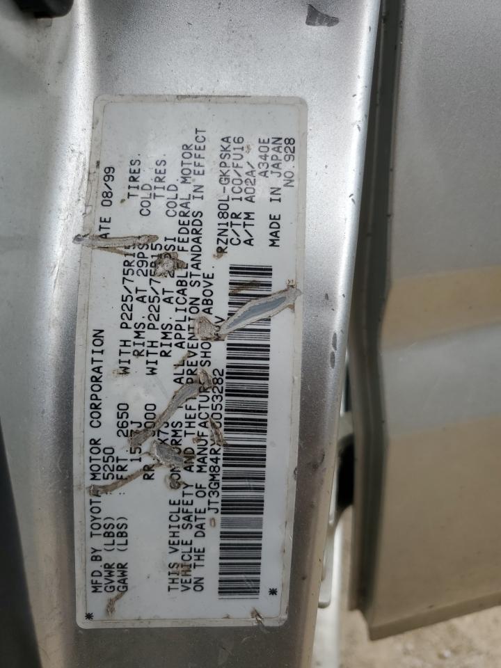 JT3GM84RXY0053282 2000 Toyota 4Runner