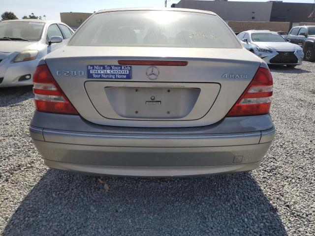 2006 Mercedes-Benz C 280 4Matic VIN: WDBRF92H26F763008 Lot: 58175704