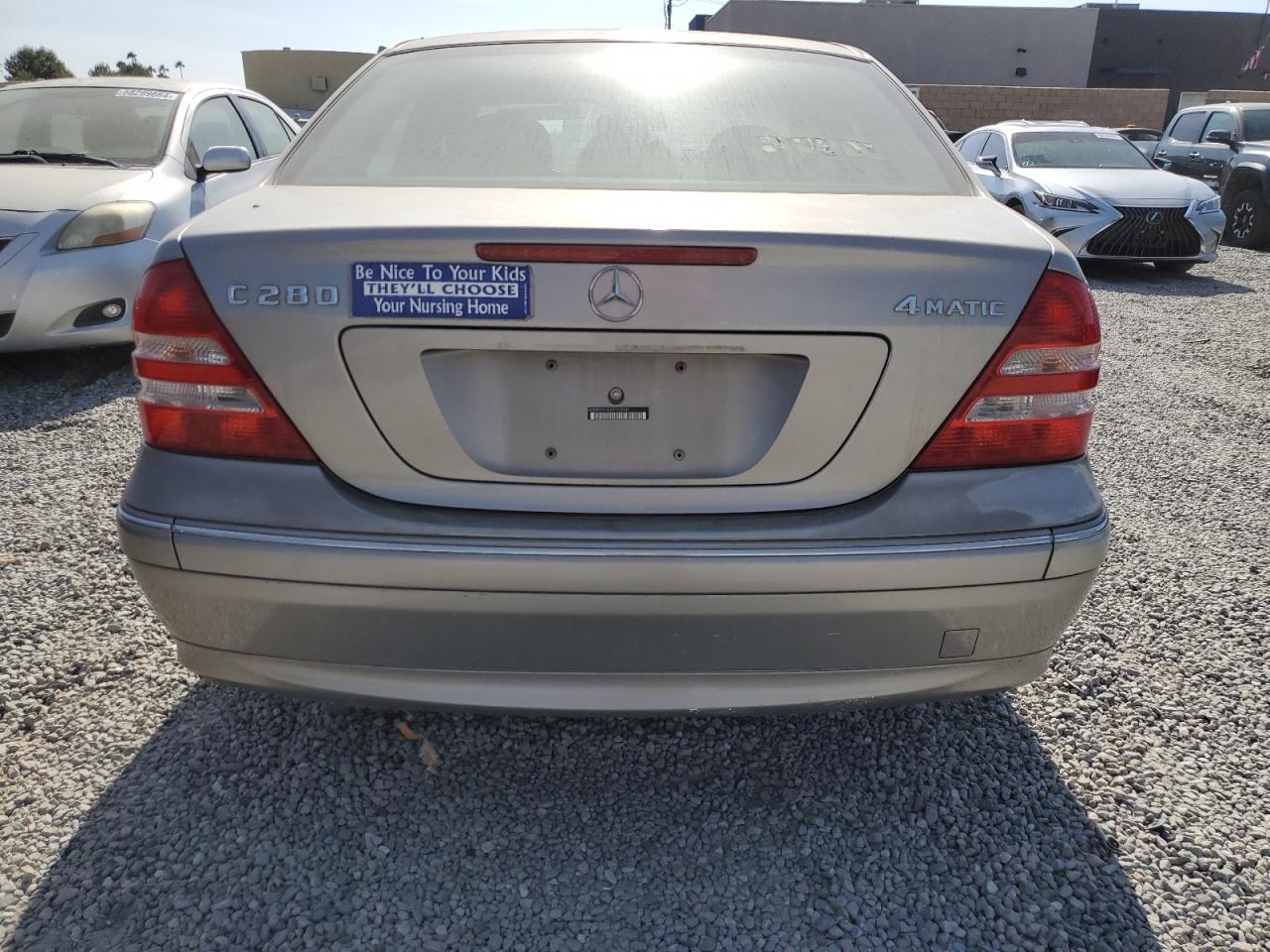 WDBRF92H26F763008 2006 Mercedes-Benz C 280 4Matic