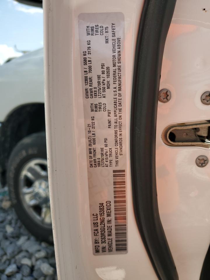 3C63R3GL2NG153834 2022 Ram 3500 Tradesman