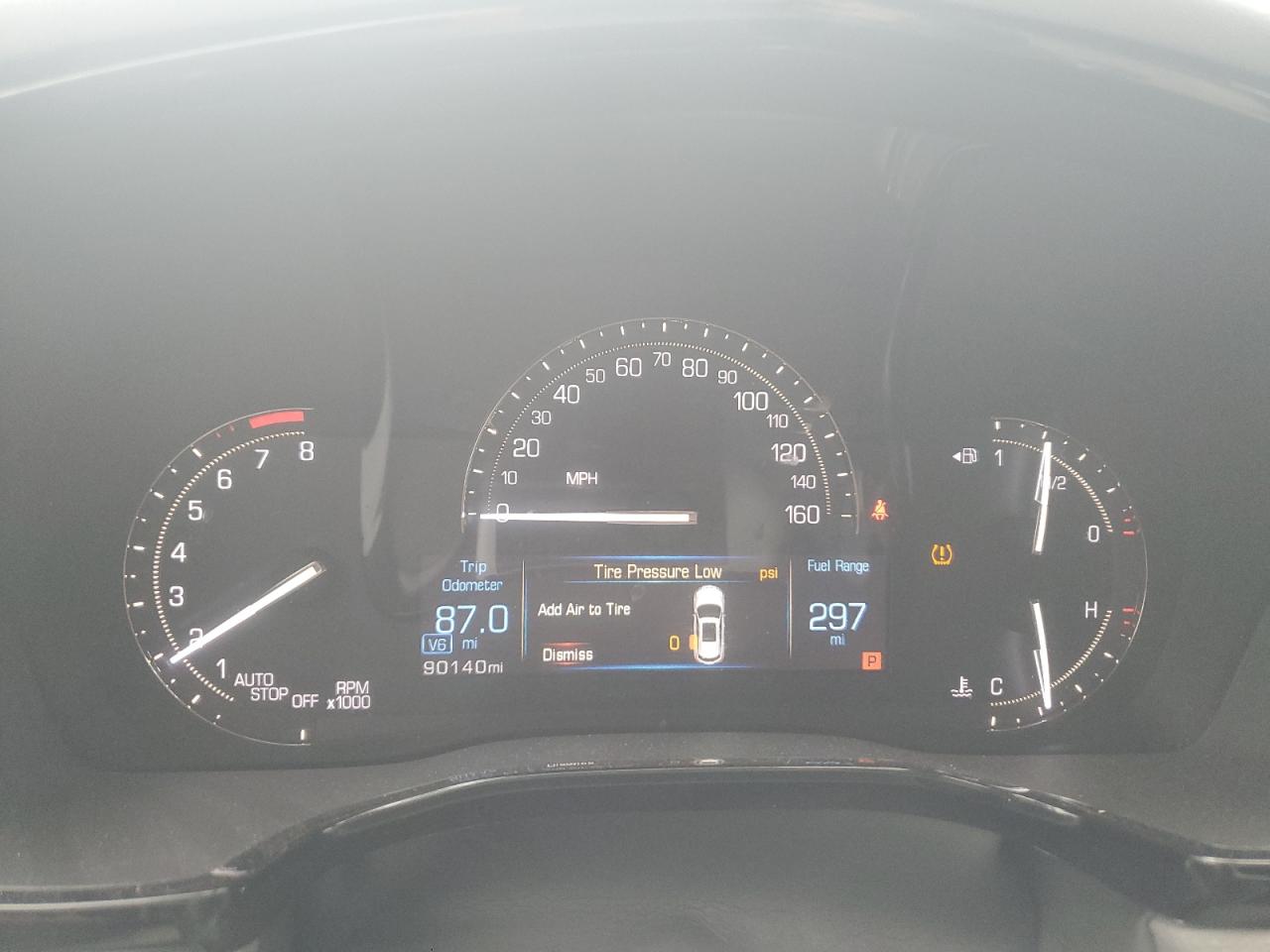 1GYKNBRS9HZ258822 2017 Cadillac Xt5 Luxury