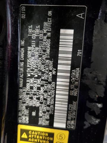 2010 Lexus Rx 350 VIN: 2T2ZK1BA7AC001369 Lot: 60295614