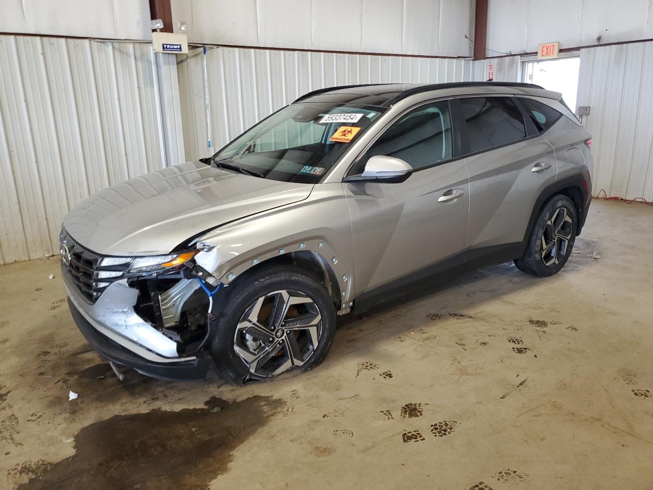 2022 Hyundai Tucson Sel Convenience vin: KM8JFCA12NU057663