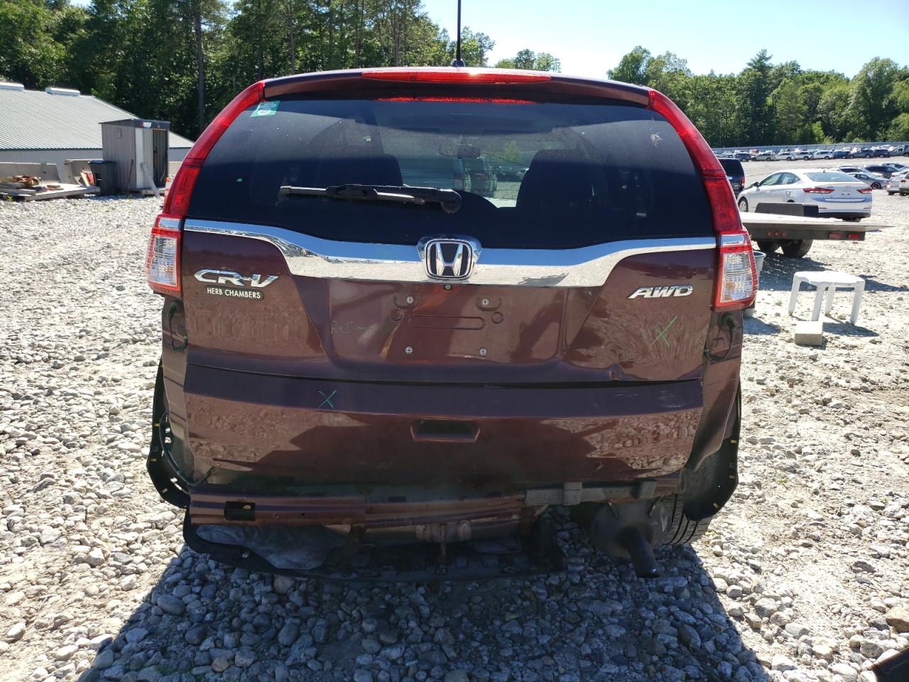 2015 Honda Cr-V Ex vin: 2HKRM4H58FH639452