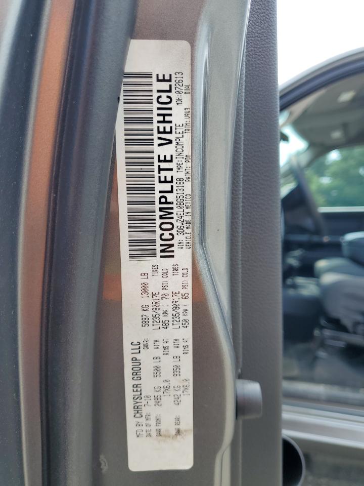 3D6WZ4EL0BG513168 2011 Dodge Ram 3500 St