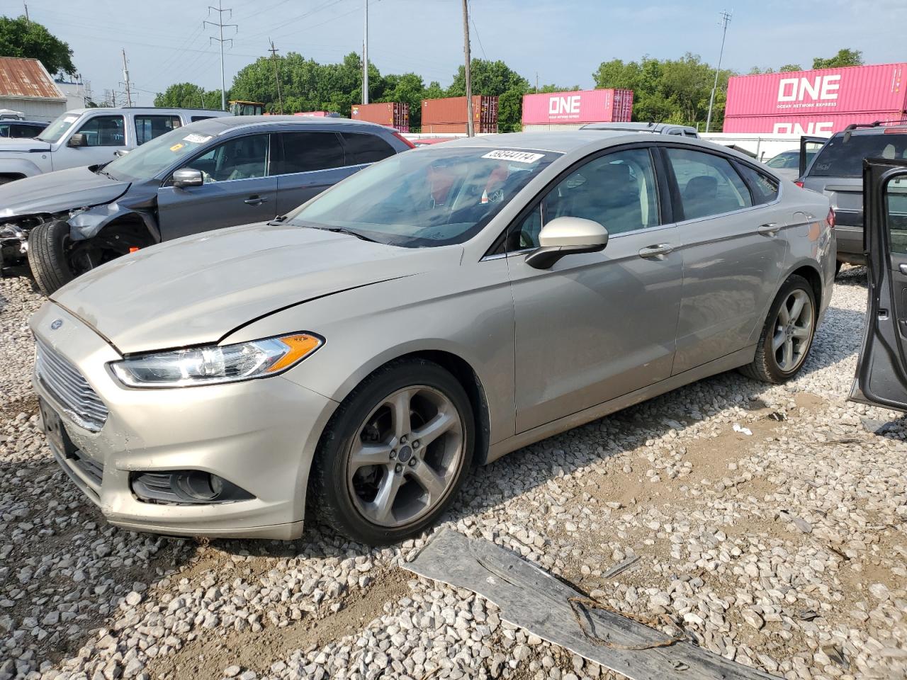 2016 Ford Fusion S vin: 3FA6P0G74GR164344