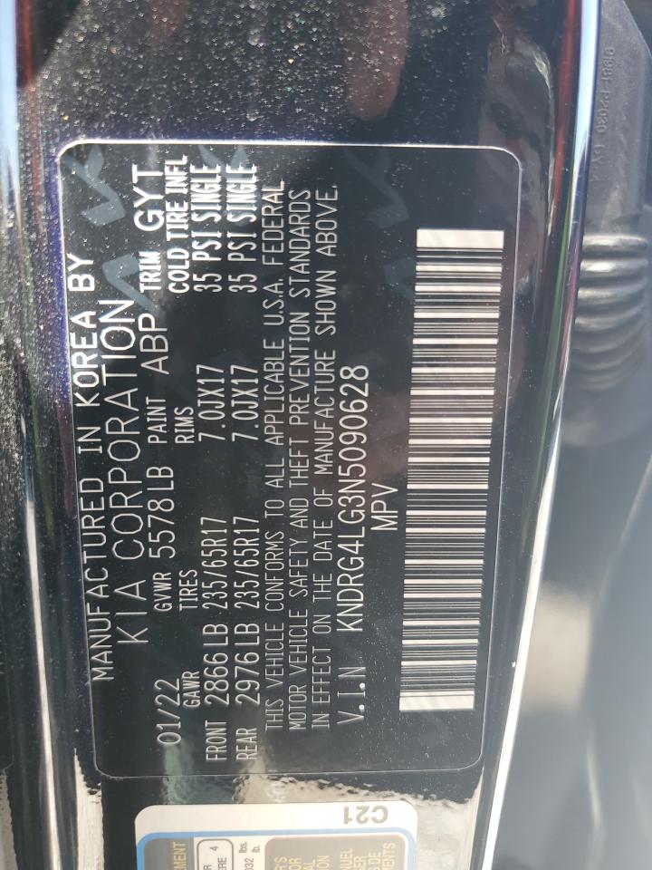 KNDRG4LG3N5090628 2022 Kia Sorento S