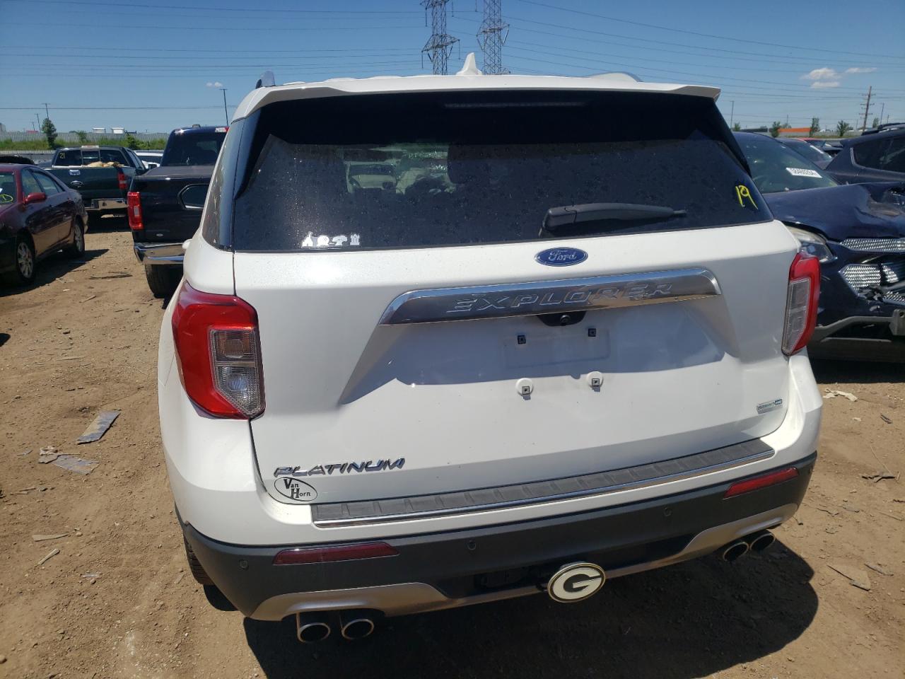 1FM5K8HC5LGA08874 2020 Ford Explorer Platinum