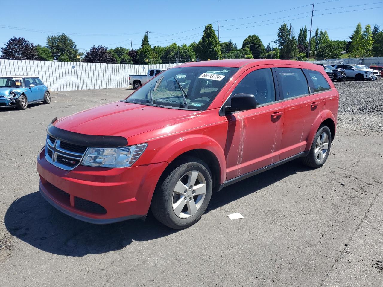 2013 Dodge Journey Se vin: 3C4PDCAB7DT537719