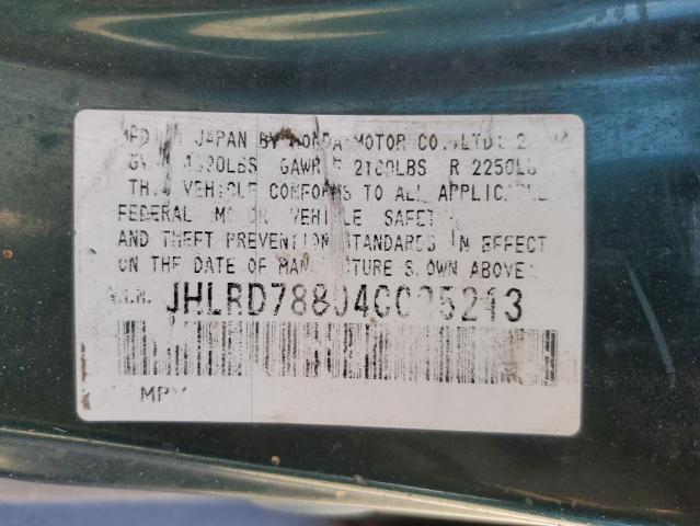 2004 Honda Cr-V Ex VIN: JHLRD78804C025213 Lot: 59176274