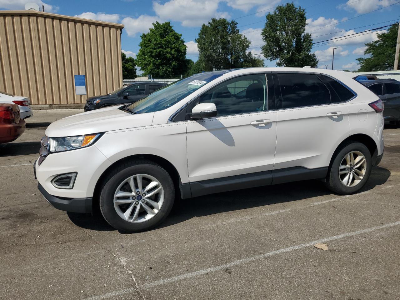 2017 Ford Edge Sel vin: 2FMPK4J96HBC47767