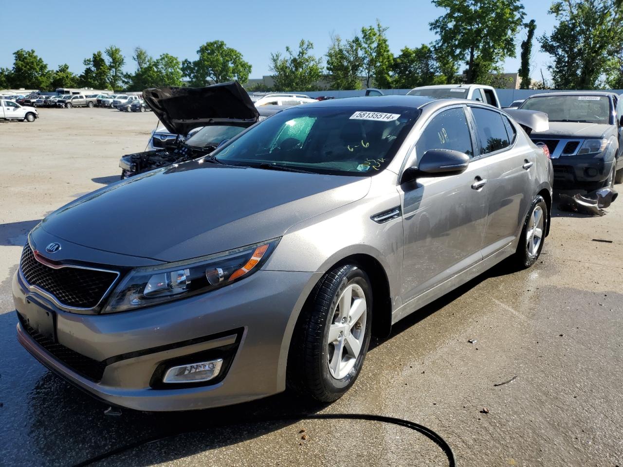 2015 Kia Optima Lx vin: 5XXGM4A74FG501227