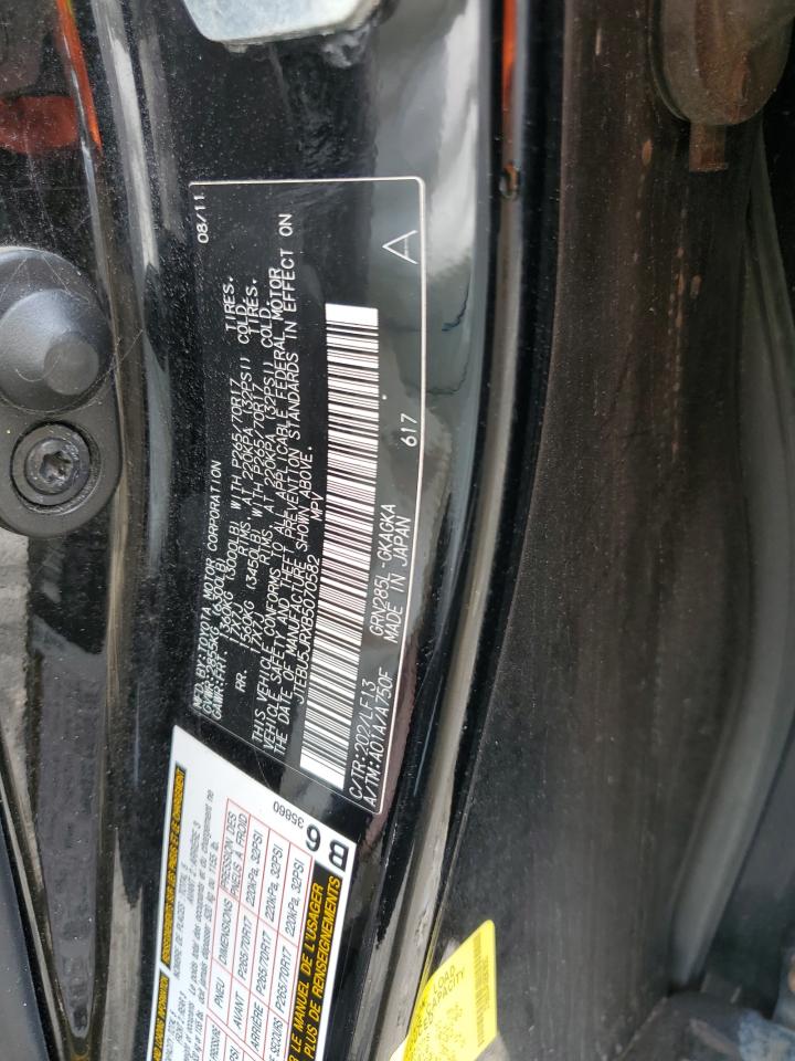 JTEBU5JRXB5070582 2011 Toyota 4Runner Sr5