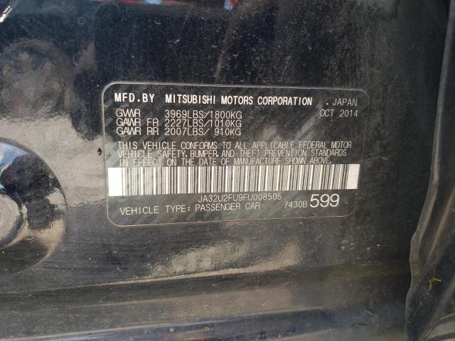 2015 Mitsubishi Lancer Es VIN: JA32U2FU9FU008505 Lot: 58527104