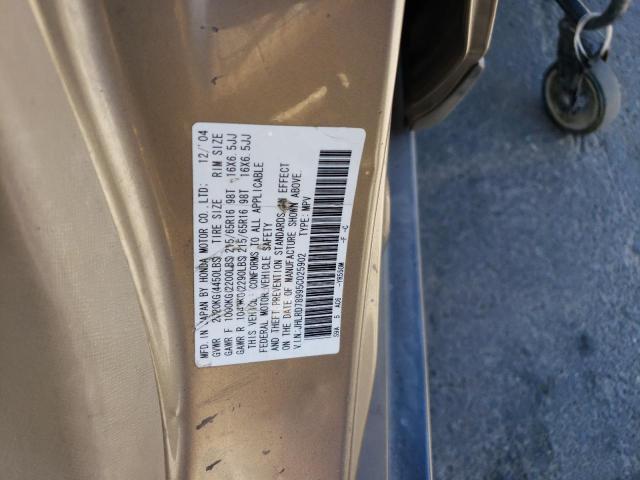 JHLRD78995C025902 2005 Honda Cr-V Se