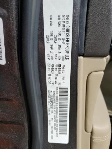 2015 Jeep Grand Cherokee Overland VIN: 1C4RJFCG8FC734361 Lot: 55590674