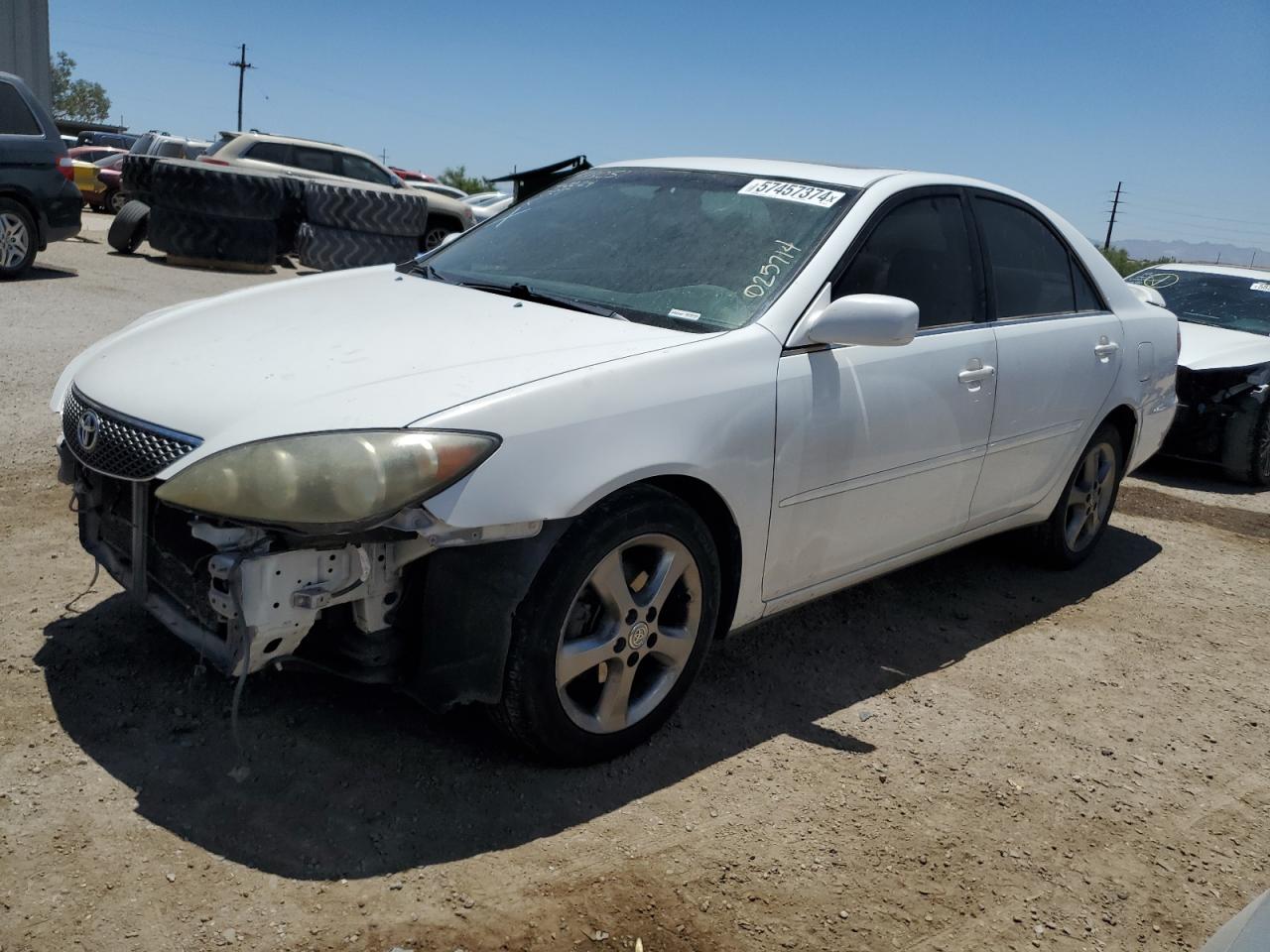 JTDBA30K850025714 2005 Toyota Camry Se