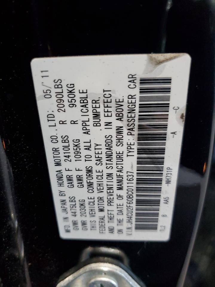 JH4CU2F60BC011637 2011 Acura Tsx