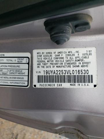 19UYA2253VL016530 1997 Acura 3.0Cl