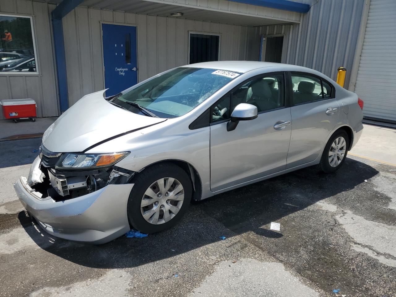 2HGFB2F51CH301865 2012 Honda Civic Lx