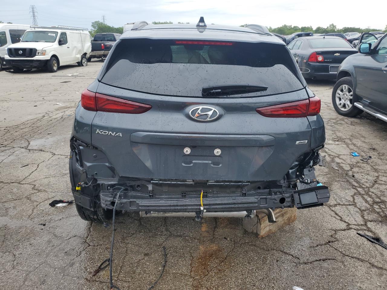 KM8K6CAA0MU686910 2021 Hyundai Kona Sel Plus