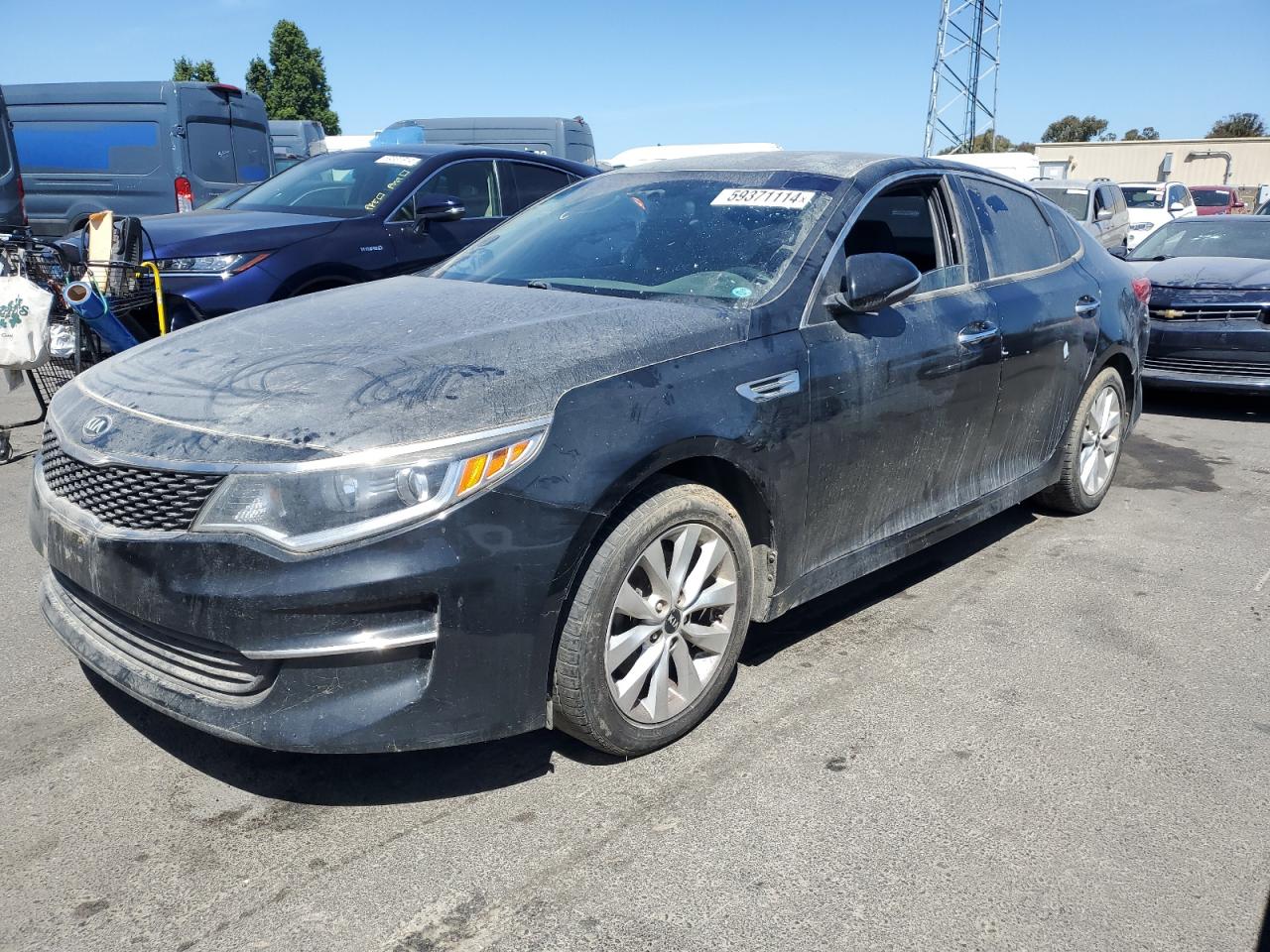 2017 Kia Optima Lx vin: 5XXGT4L30HG128350